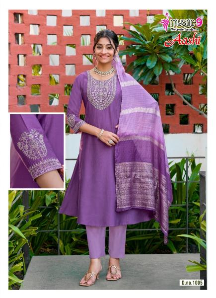 Mystic9 aashi vol 1 designer kurti wholesalers in jaipur